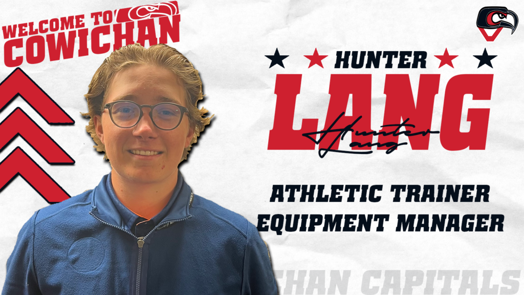 Capitals hire Hunter Lang as Trainer and Equipment Manager